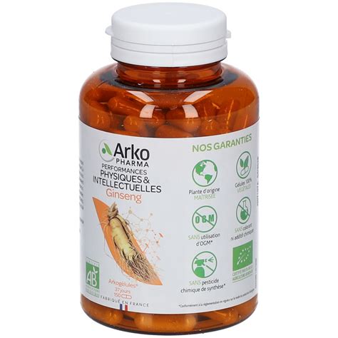 Arkopharma Arkog Lules Ginseng Bio Pc S Redcare Pharmacie