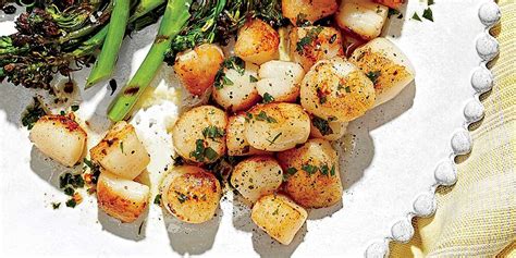 Pan Fried Scallops Recipe Myrecipes