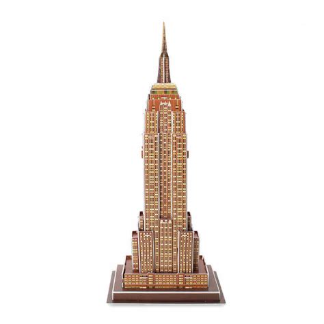 Aliexpress Buy Medium Size D Paper Puzzle Diy Toys Empire State