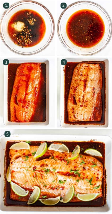 Baked Thai Salmon Craving Home Cooked