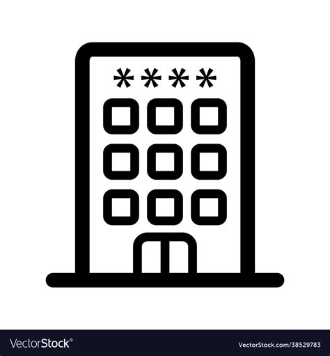 Hotel Royalty Free Vector Image - VectorStock