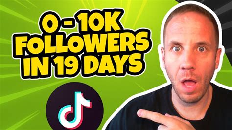 0 10 000 Tiktok Followers In 19 Days How To Get 10k Followers On