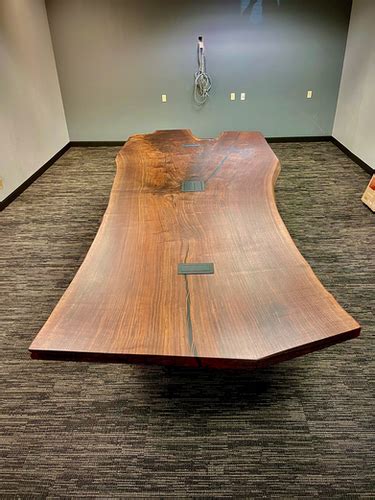 Black Walnut Conference Table Maverick Sawmill