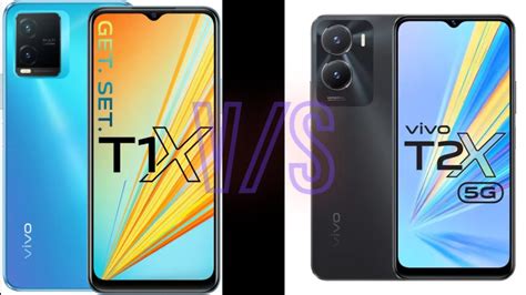 Vivo T X V S Vivo T X G Between Comparison Vivo Series Vivo