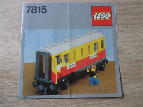 LEGO® 7815 BUILDING Instructions 12V Railway Sleeping Car, from ...