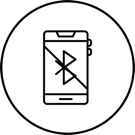 Premium Vector Bluetooth Disabled Vector Icon Can Be Used For Mobile