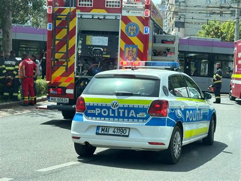 Accident Produs Ntre O Ma In I Un Tramvai La Podul Calvaria