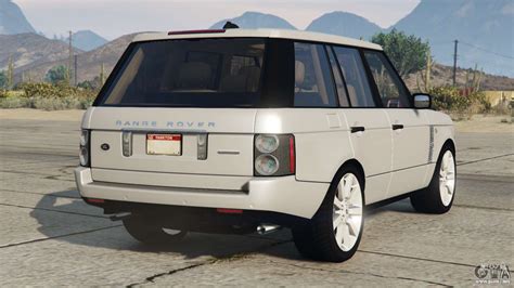 Range Rover Supercharged L Light Gray Replace Para Gta