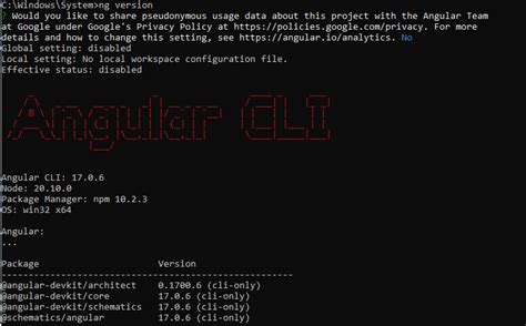 Create Your First Angular Using Angular Cli Node Npm