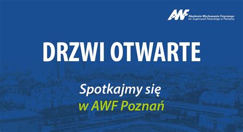 Praktyczna strona AWF warsztaty na Drzwiach Otwartych AWF Poznań