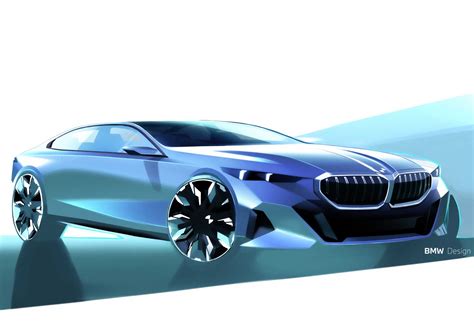 The New Bmw Series Sedan Design Sketch