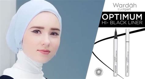 Eyeliner Wardah Eyexpert Optimum Hi Black Liner Waterproof Tahan Lama