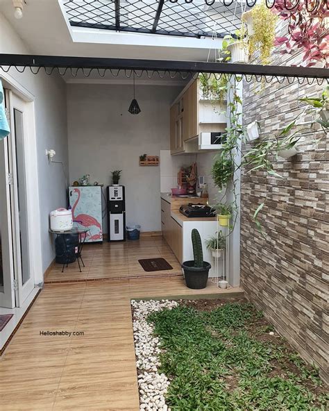 Dapur Taman Belakang Rumah Minimalis Id