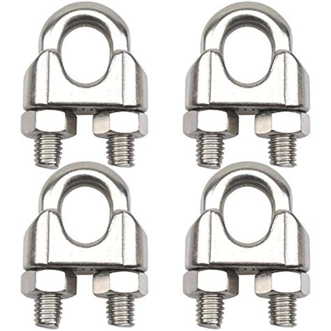 Pack Of Wire Rope Clips 4 38 Inch M10 Stainless Steel Cable Clamp