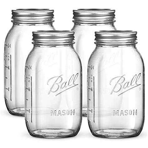 Sewanta Wide Mouth Mason Jars Oz With Mason Jar Lids And Bands