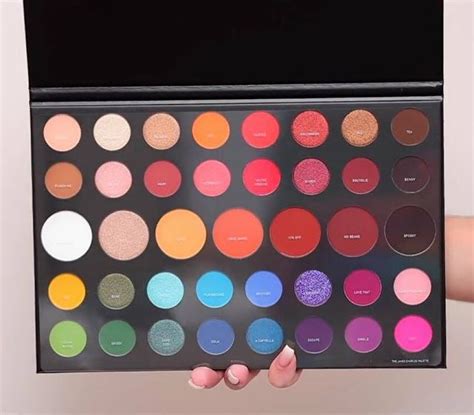 James Charles X Morphe Artistry Eyeshadow Palette And Eye Brush Set