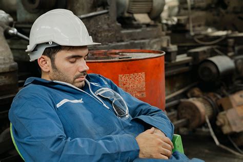 Sleeping Construction Workers