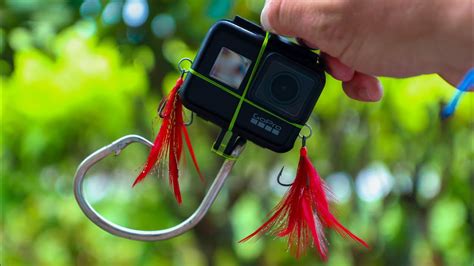 Gopro Fishing Lure Catches Fish Youtube