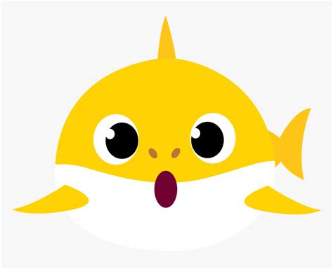 Baby Shark Png Baby Shark Yellow Png Transparent Png Kindpng