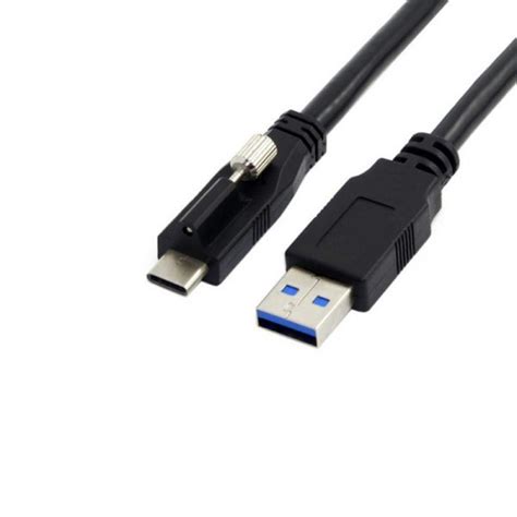 Usb 31 Dual Screw Locking To Locking Usb C 10gbps Cable