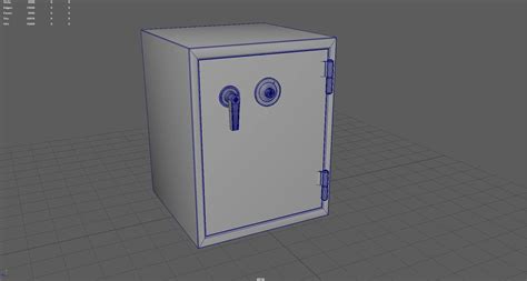 Safe Box 2 3d Model By Sanchiesp