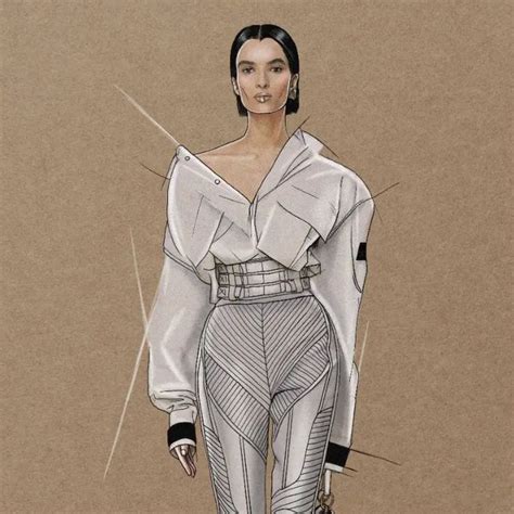 Fashion Illustration Ahvero On Instagram Balmain Fall Ready To