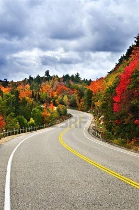 Fall scenic highway in northern Ontario, Canada | Canadian road trip ...