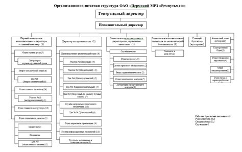 Анализ организационной структуры предприятия — Студопедия