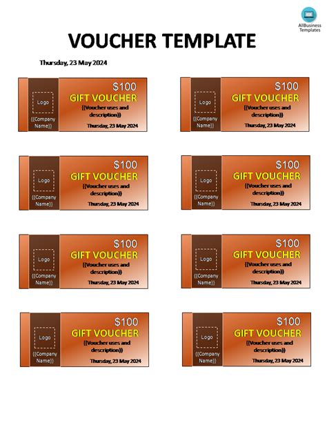 Editable Voucher | Templates at allbusinesstemplates.com