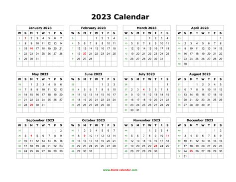 Free Printable Yearly Calendar Shopmall My Yearlycalendars Net