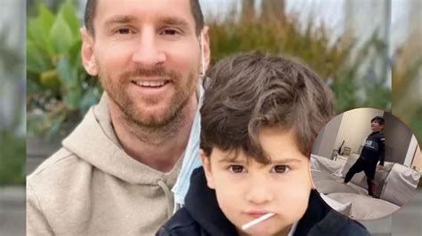 Ciro Messi El Hijo De Lionel Messi Que Ataja La Pelota Como El Dibu