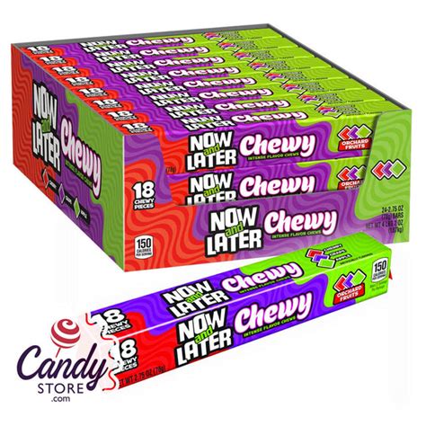 Now And Later Chewy Bars Assorted 24ct