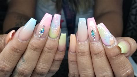 Uñas acrilicas rosas | Uñas Acrilicas