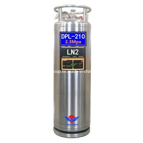 L L Liquid Oxygen Nitrogen Self Pressure Vessel Cylinder Dewar