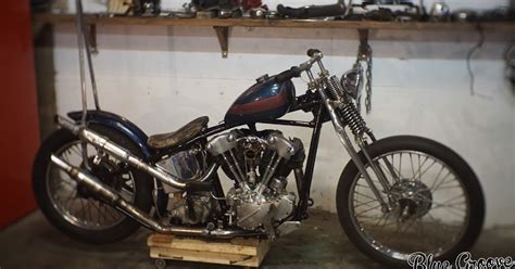 Blue Groove Shop Blog Thank You Sold 1947 Knucklehead El Chopper