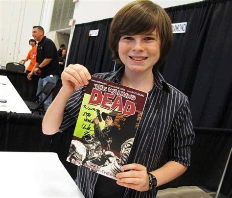 Chandler The Walking Death Walking Dead Cast Chandler Riggs Carl