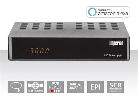 IMPERIAL HD6i kompakt Receiver SAT Receiver Single | MediaMarkt ...