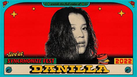 Danilla Live Synchronize Fest Youtube