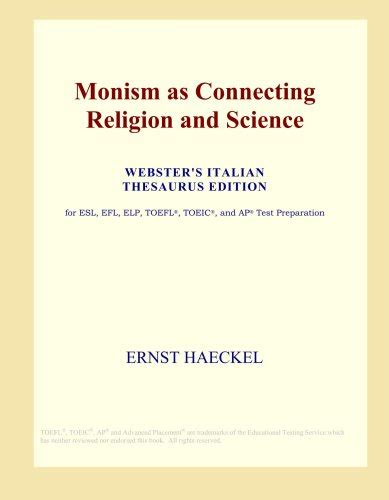 Monism as Connecting Religion and Science by Icon Group | Goodreads