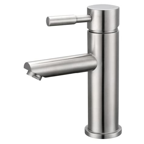 Luxurious Single Hole Single-Handle Bathroom Faucet in Brushed Nickel ...