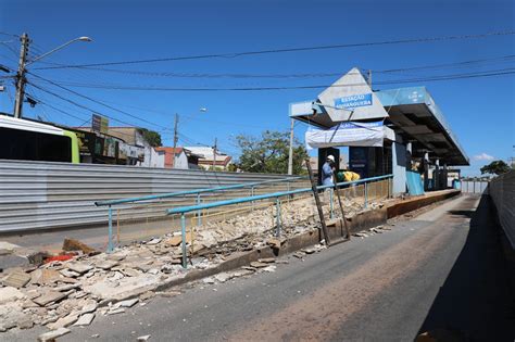 Começam obras de revitalização em mais três estações do Eixo Anhanguera