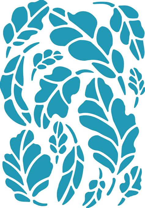 Oakwood A5 Leaf Stencil