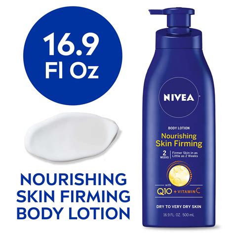 NIVEA Nourishing Skin Firming Body Lotion With Q10 And Vitamin C 16 9