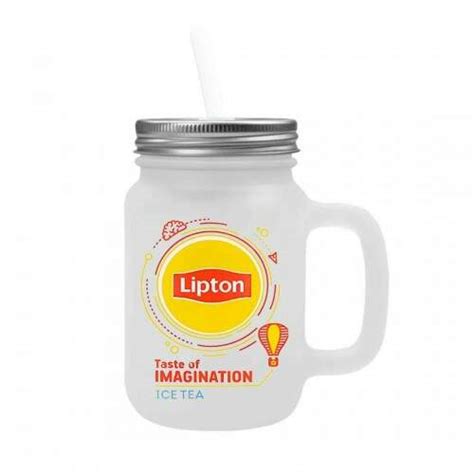 Caneca Mason Jar De Vidro Jateado Sublim Tica Ml S Transfer