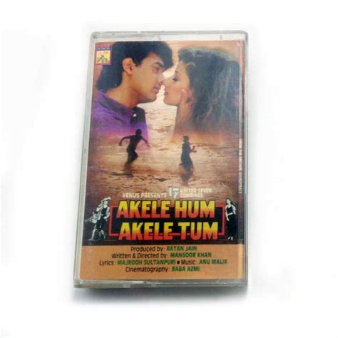 Akele Hum Akele Tum indian Bollywood Music Cassette Tape New 1995 ...