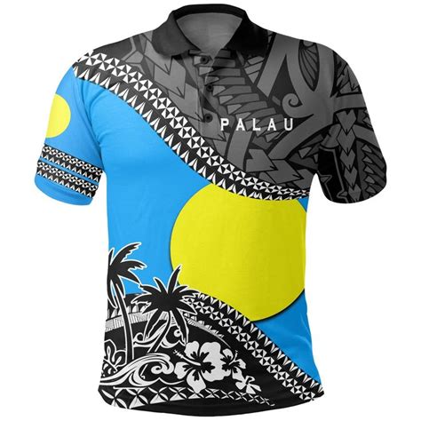 Aio Pride Palau Polo Shirt Fall In The Wave Aio Pride