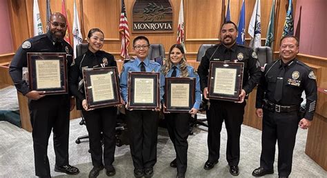 Monrovia Now: News and Comment about Monrovia, California: Police Department Honors Outstanding ...