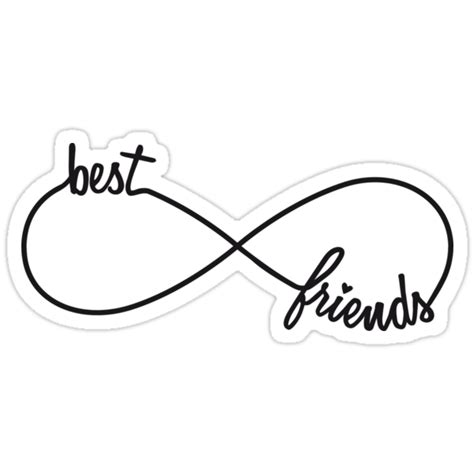 Best Friends Forever Stickers By Beakraus Redbubble