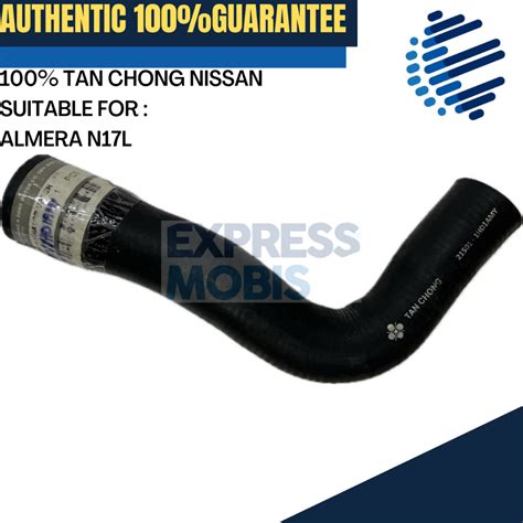 Tan Chong Nissan Radiator Top Hose Hd Aap Almera N L Shopee