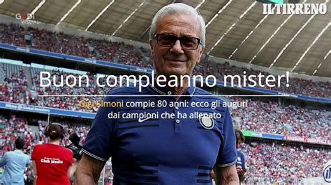 Luigi Simoni Compie 80 Anni Buon Compleanno Mister 22 01 2019